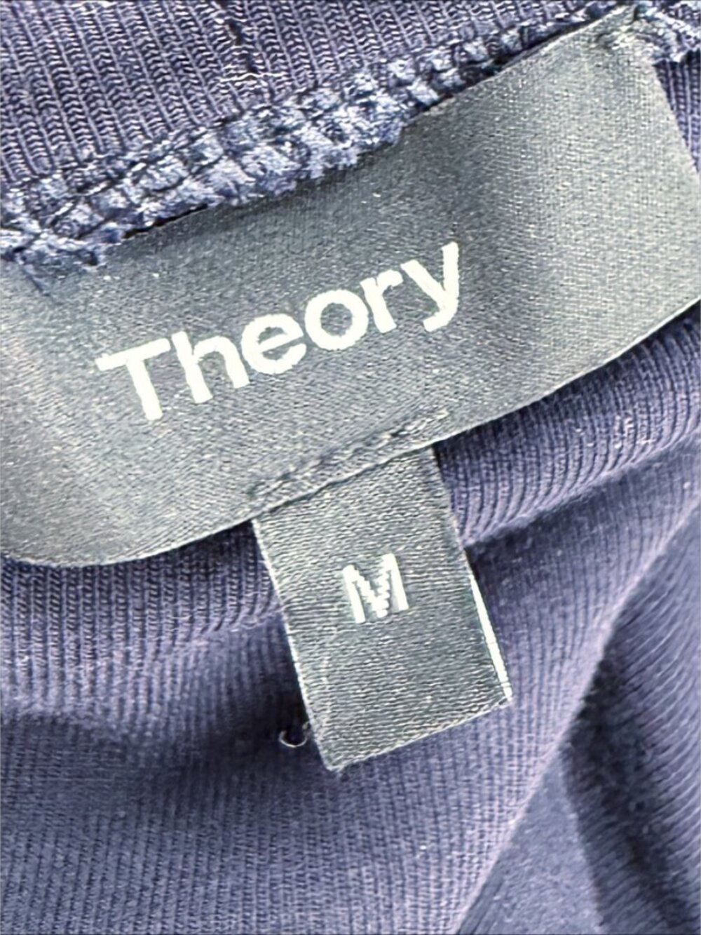Theory Wendel Sleeveless Turtleneck Top in Deep Navy NEW M - Picture 6 of 14